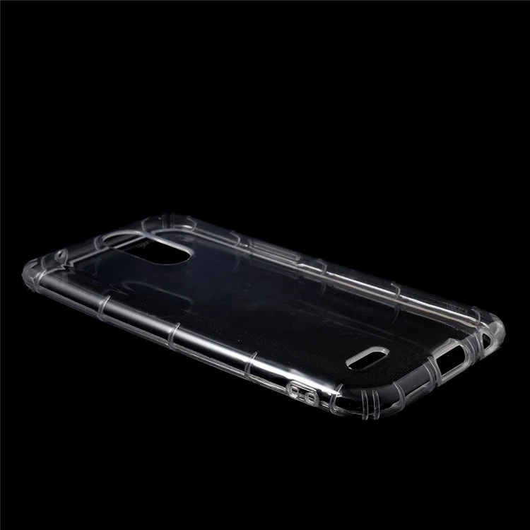 Clear TPU Flexible Case for LG K10 (2017) EU Version - Transparent