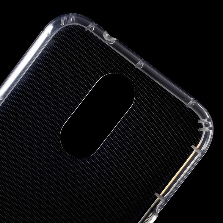 Clear TPU Flexible Case for LG K10 (2017) EU Version - Transparent