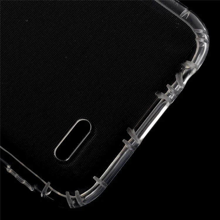 Clear TPU Flexible Case for LG K10 (2017) EU Version - Transparent