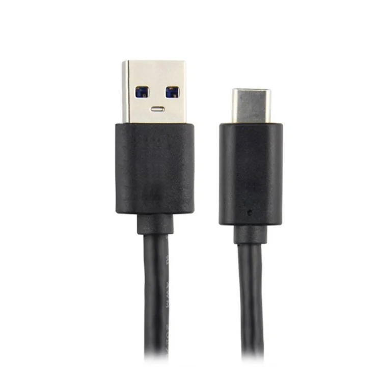 USB 3.1 Type C Male to Standard USB 2.0 A Male Data Cable for Nokia N1 Tablet Mobile Phone - Black