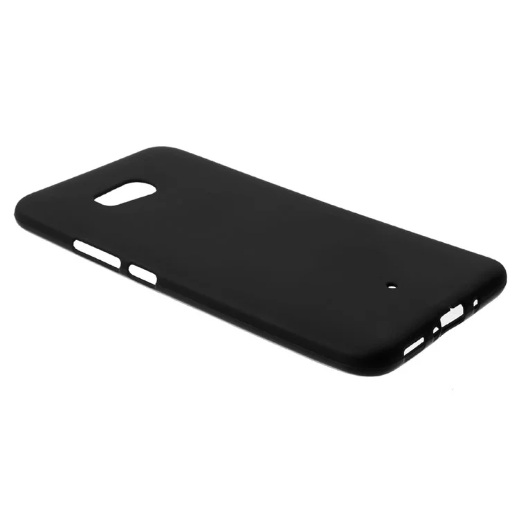 Matte Anti-fingerprint Soft TPU Mobile Casing for HTC U11 - Black