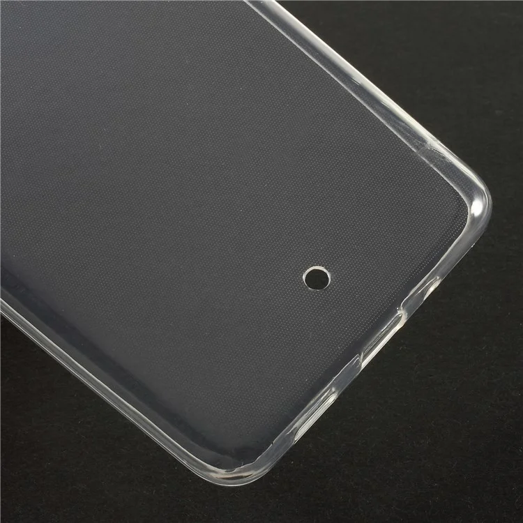 Ultra-thin TPU Gel Mobile Case Cover for HTC U11 Plus - Transparent