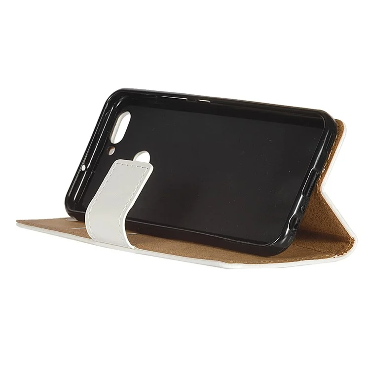 For HTC Desire 12+ / Desire 12 Plus Pattern Printing Wallet Leather Stand Case - Seamless Circles