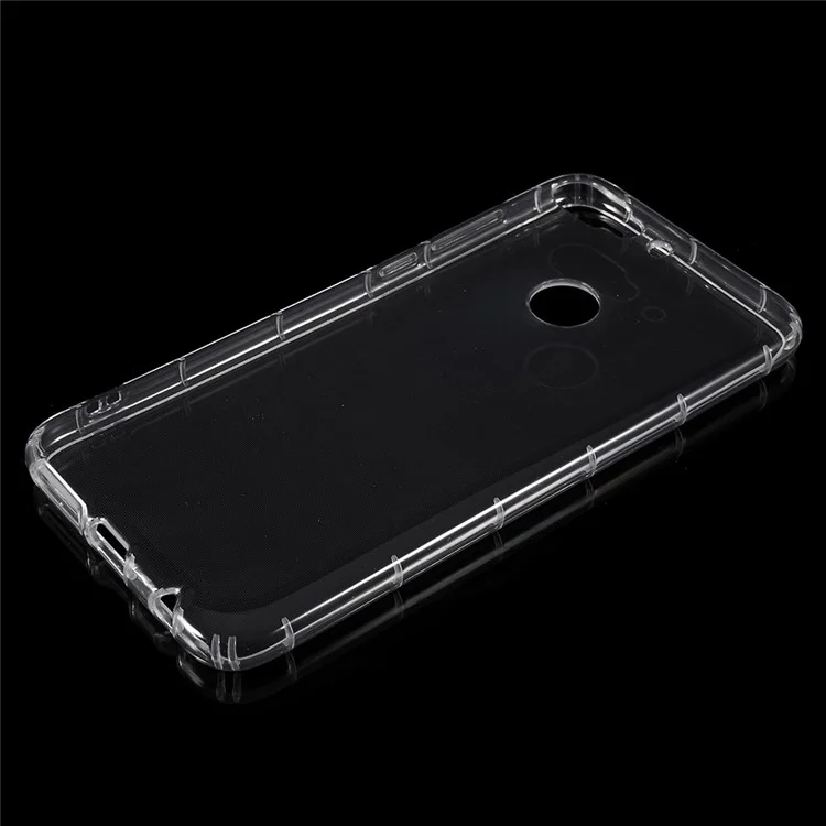 Drop-proof Clear TPU Back Cover for HTC Desire 12+/12 Plus