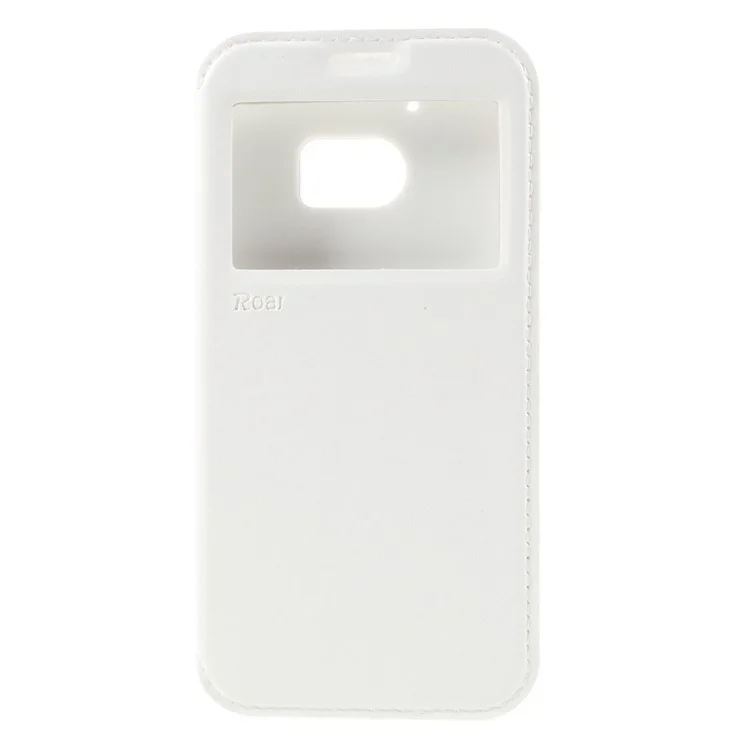 ROAR KOREA Noble View Window Leather Cover for HTC 10 / 10 Lifestyle - White