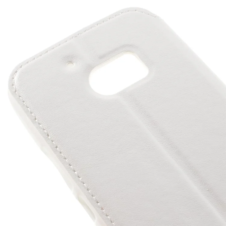 ROAR KOREA Noble View Window Leather Cover for HTC 10 / 10 Lifestyle - White