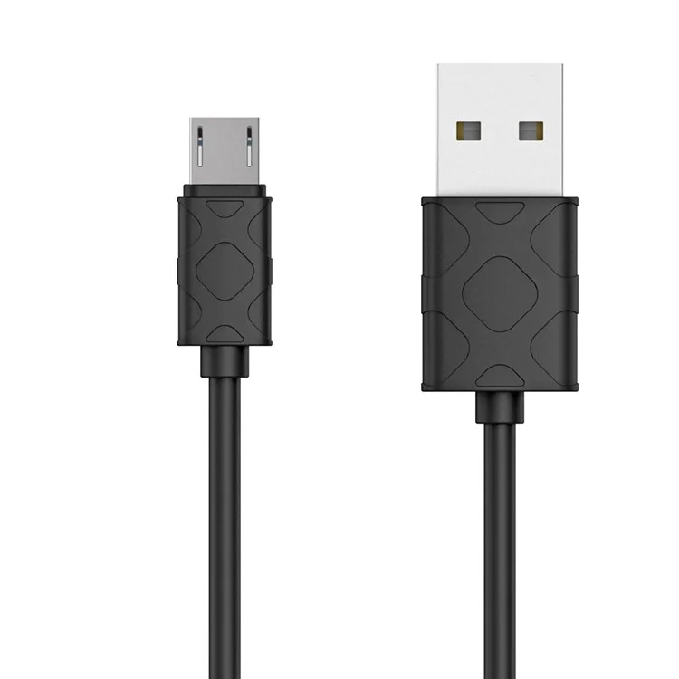 BASEUS Foam Pattern Micro USB Data Sync Charging Cable for Samsung Huawei - Black