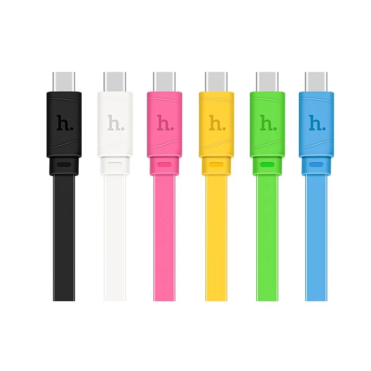 HOCO Bamboo USB Type-C Charging Data Cable for Samsung Huawei OnePlus - Pink