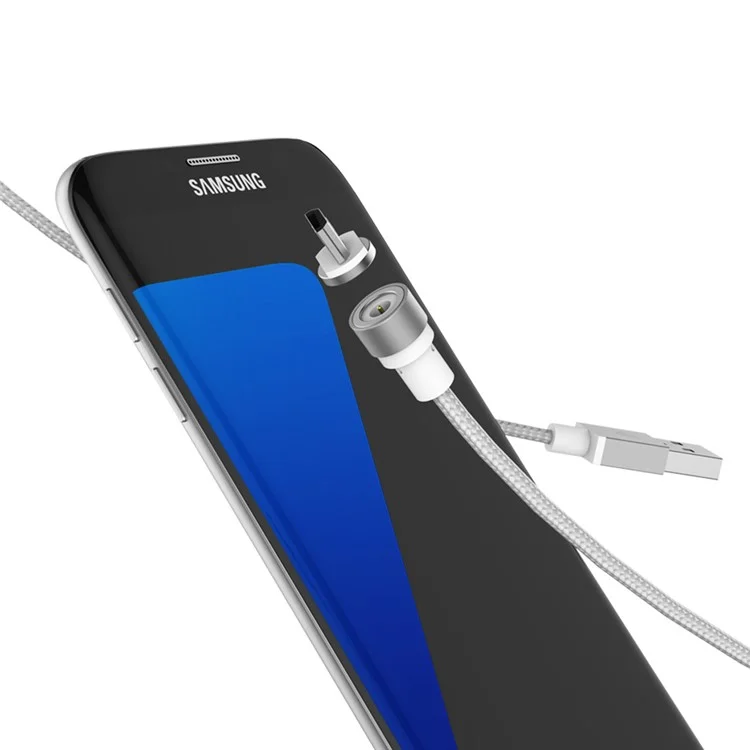 WSKEN Round Magnetic Micro USB Charging Cable 1M (Only for Charging)