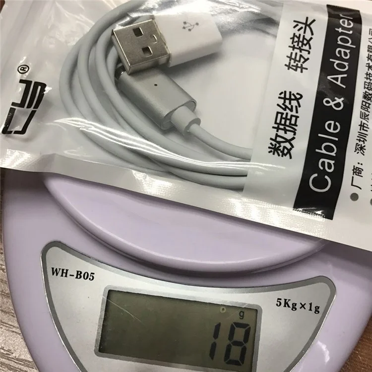 Magnetic USB Type-C Charging Cable for Cell Phones & Tablets etc - White