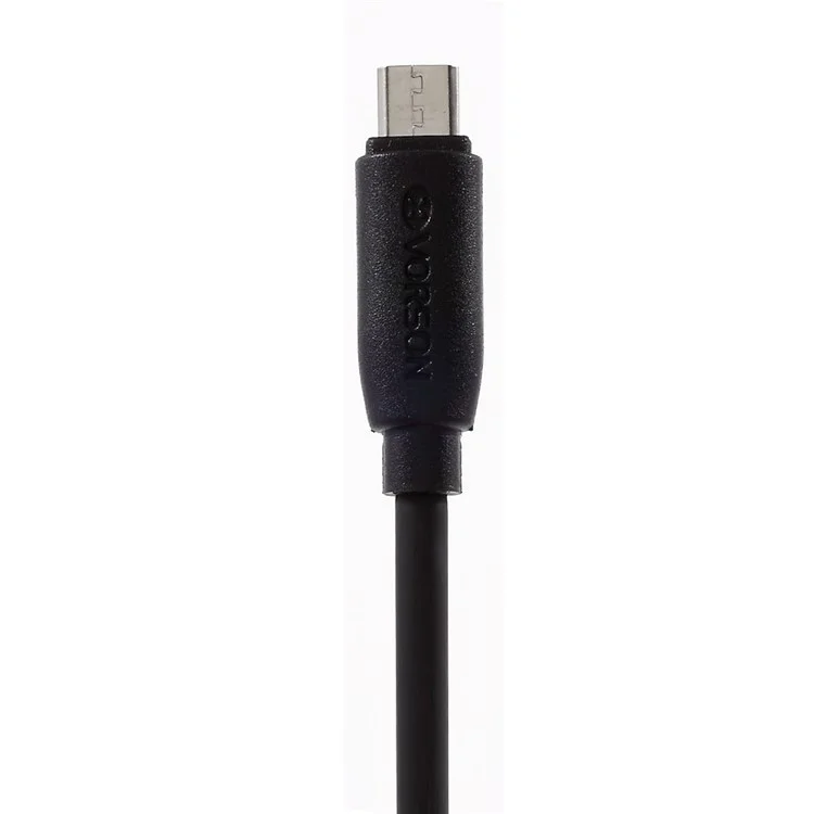VORSON Anti-Freezing Micro USB Data Transfer Charge Cable 1m for Samsung Huawei Sony etc - Black