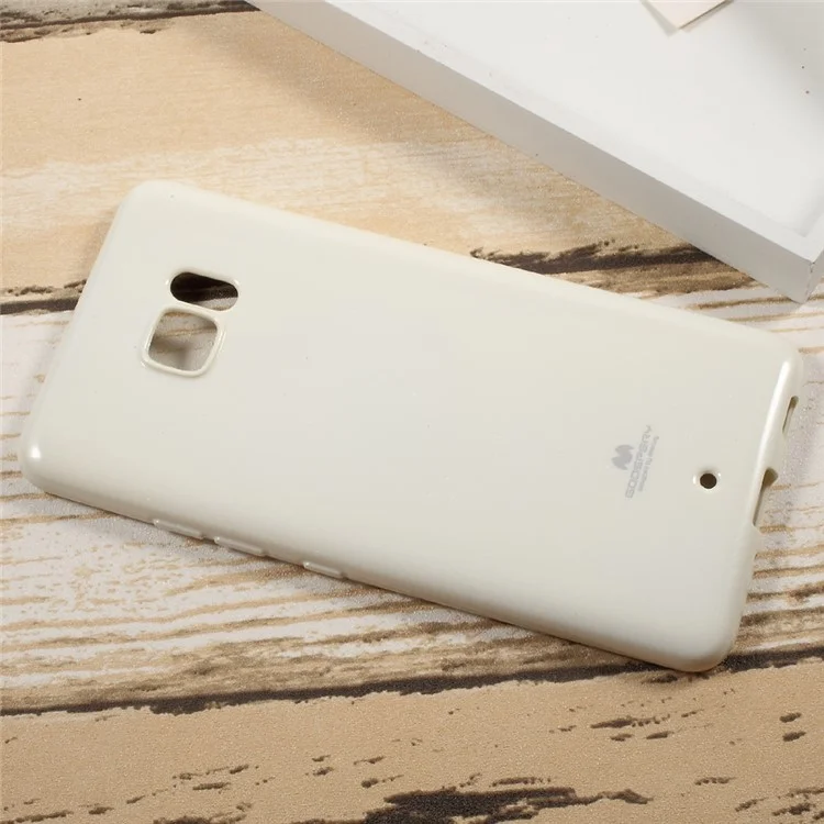MERCURY GOOSPERY for HTC U Ultra Jelly Glitter Powder TPU Case Accessory - White