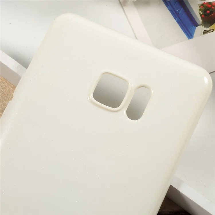 MERCURY GOOSPERY for HTC U Ultra Jelly Glitter Powder TPU Case Accessory - White