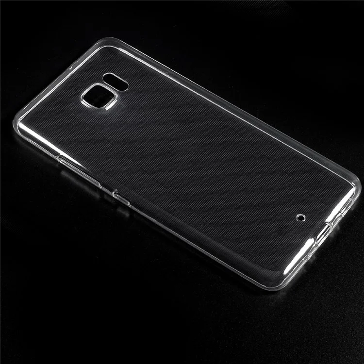 Ultra Thin Flexible TPU Mobile Phone Back Case for HTC U Ultra - Transparent