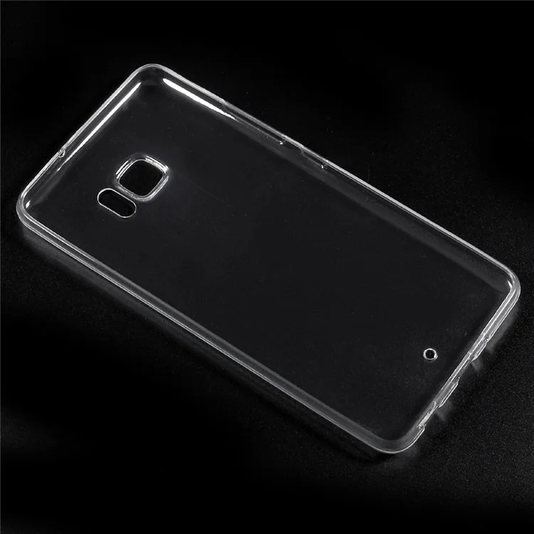 Ultra Thin Flexible TPU Mobile Phone Back Case for HTC U Ultra - Transparent