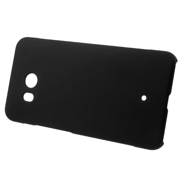 Case Rígida de PC Emborrachado Para HTC U11 - Preto