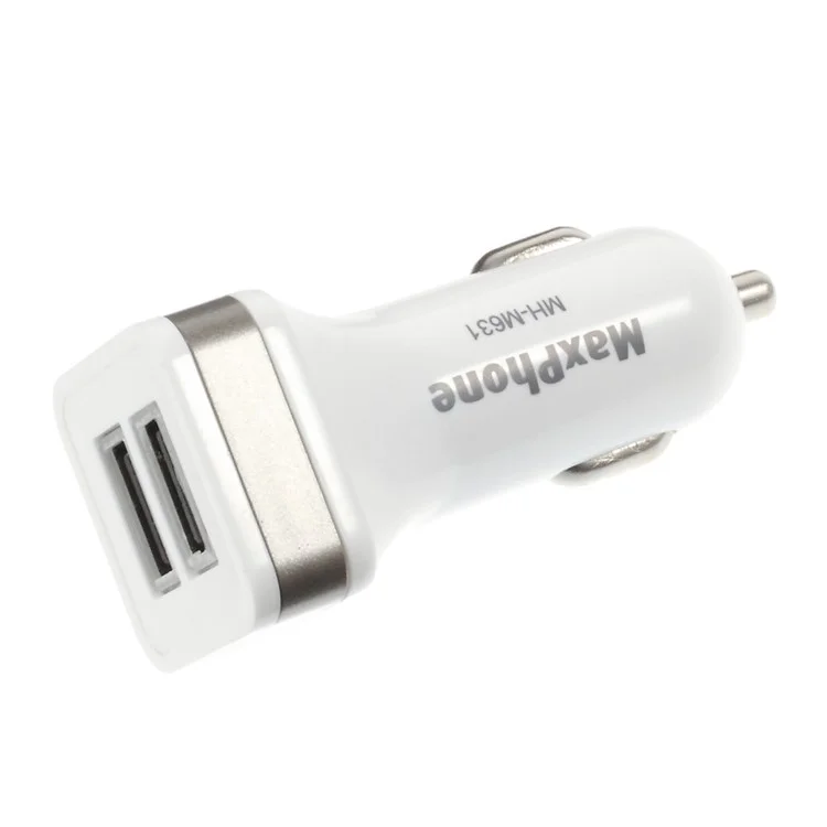 MAXPHONE MH-M631 Dual USB 3.4A Car Charger Adapter for iPhone Samsung Sony etc
