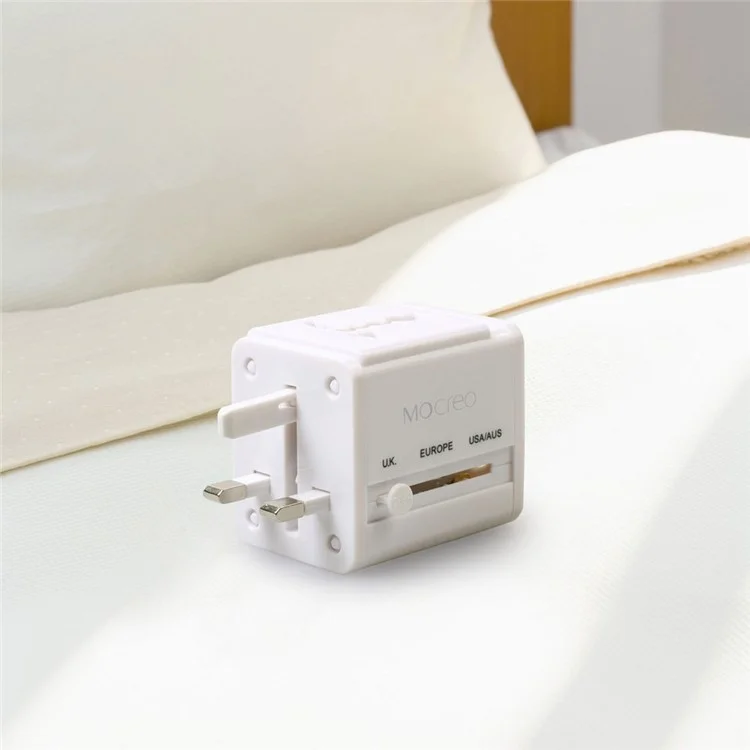 MOCREO All in One Dual USB Wall Charger Travel Adapter for iPhone iPad Samsung HTC LG