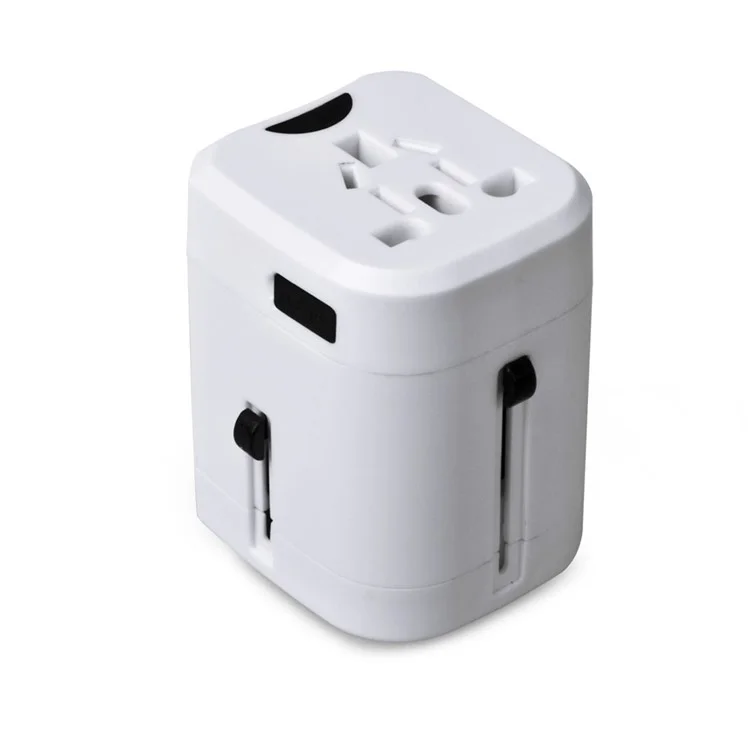 MOCREO Dual USB Universal Travel Wall Charger Power Adapter Converter AU/UK/US/EU Plug - White