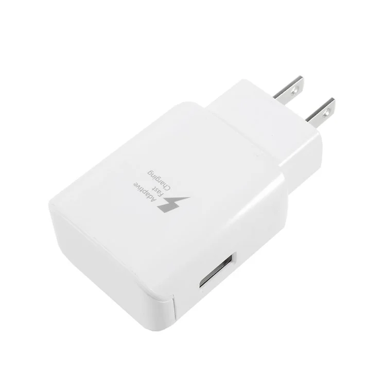 OEM EP-TA300 Fast Charging Adapter Travel Charger for Samsung Galaxy Note 8/S8/S8 Plus etc. - White / US Plug