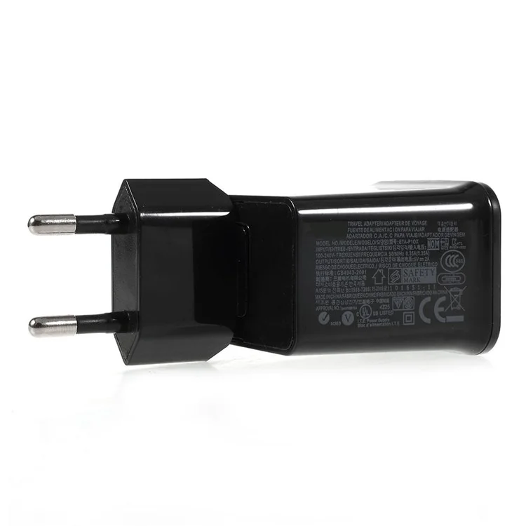 ETA-P10X 5V 2A Wall Charger AC Adapter for Samsung Galaxy Tab P1000 - Black / EU Plug