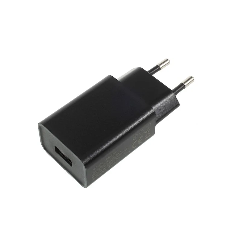 OEM XIAOMI cysk10-050200-E Travel Wall Charger 2A for Xiaomi iPhone Samsung LG etc - Black / EU Plug