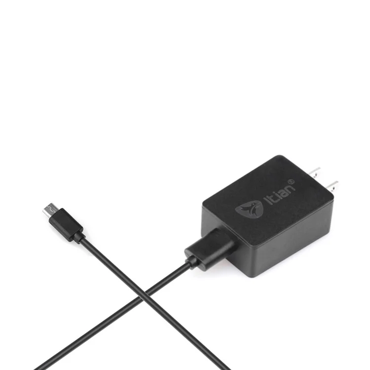 ITIAN Quick Charge 2.0 15W Travel Charger - Black / US Plug