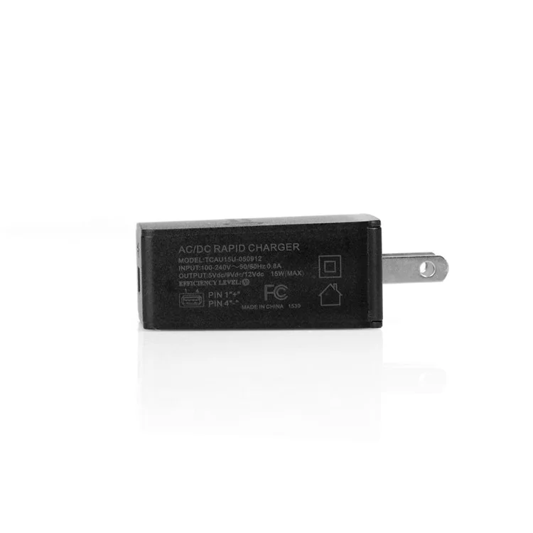 ITIAN Quick Charge 2.0 15W Travel Charger - Black / US Plug