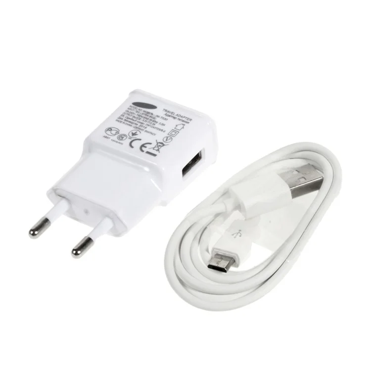 3 in 1 EU Plug 2A Wall Charger Adapter + 1A Car Charger + Micro USB Cable