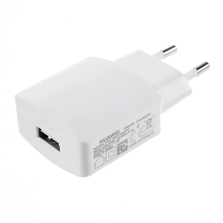 OEM 1A Travel Adapter for Huawei Ascend P8 / Enjoy 5 / Honor 7i etc Smartphones - EU Plug