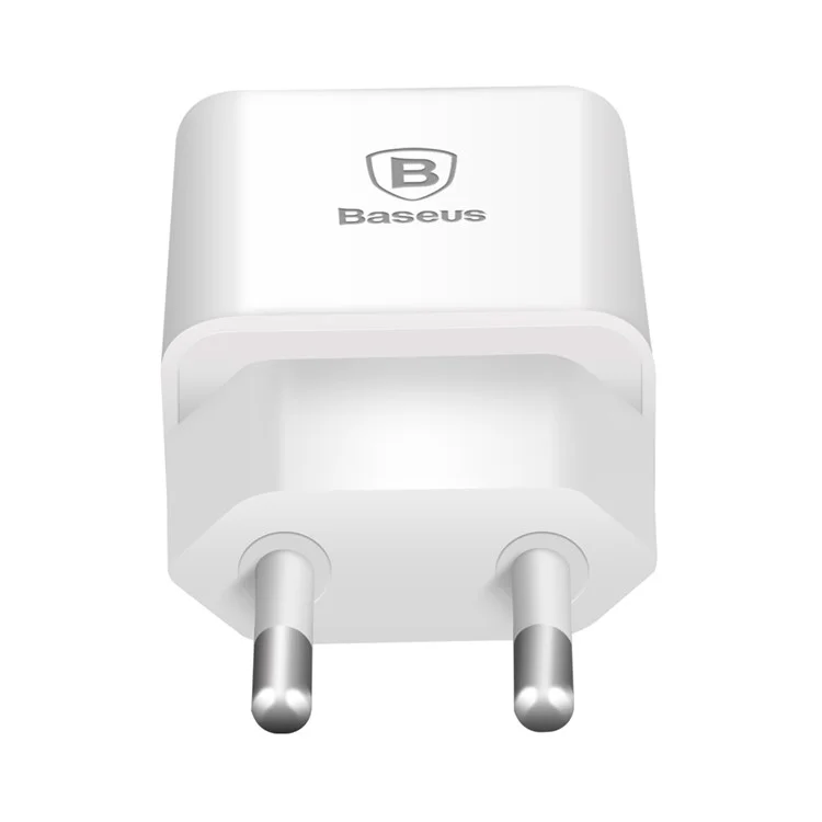 BASEUS Letour 5V 2.1A Portable USB Travel Wall Charger Adapter - EU Plug