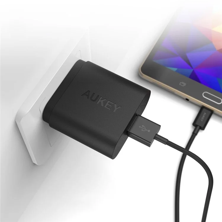AUKEY PA-T9 18W USB Wall Charger Support Qualcomm Quick Charge 3.0 - US Plug