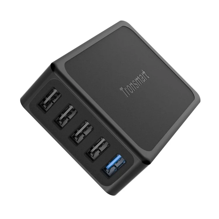 TRONSMART U5PTA 5-Port USB Wall Travel Charger with Quick Charge 3.0 & VoltIQ - EU Plug