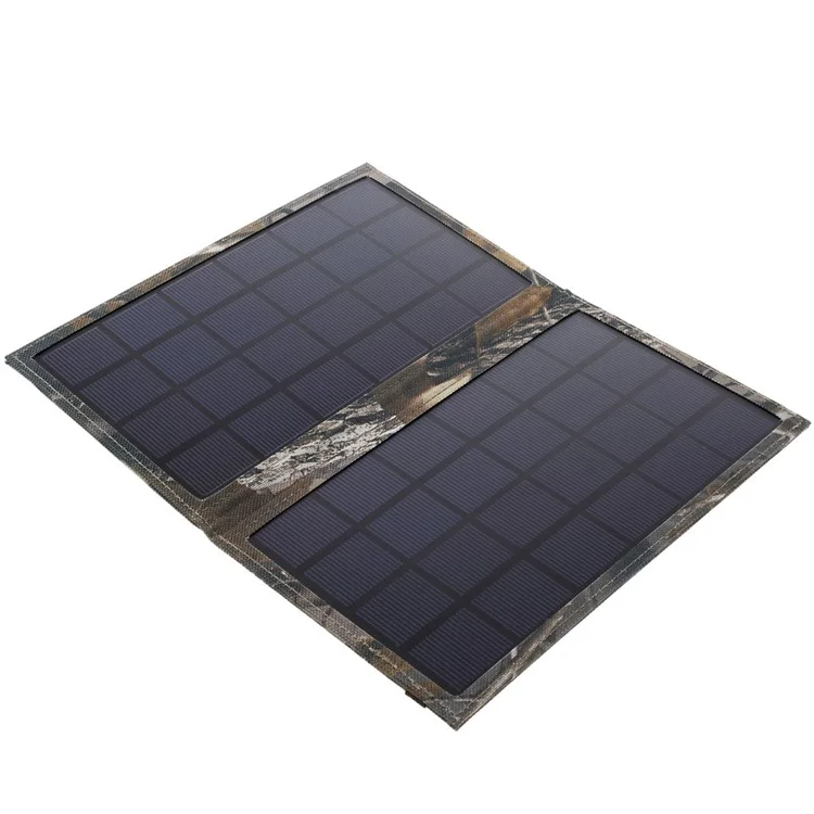 Patterned Notebook 6W 1A Outdoor Emergency Solar Power Panel for iPhone Samsung