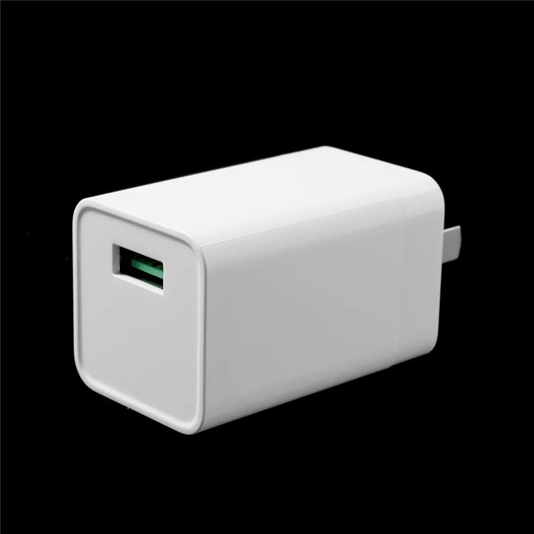 Oppo VOOC AK779 5V 4A Flash Charger Mini Wall Adapter for Oppo R9 / R7 - US Plug / White