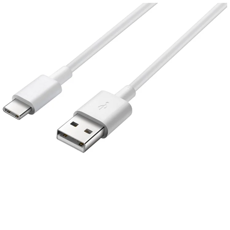 OEM HUAWEI 18W 9V 2A Quick Charge 2.0 USB Wall Charger Adapter + 1M Type-C Cable - White / US Plug