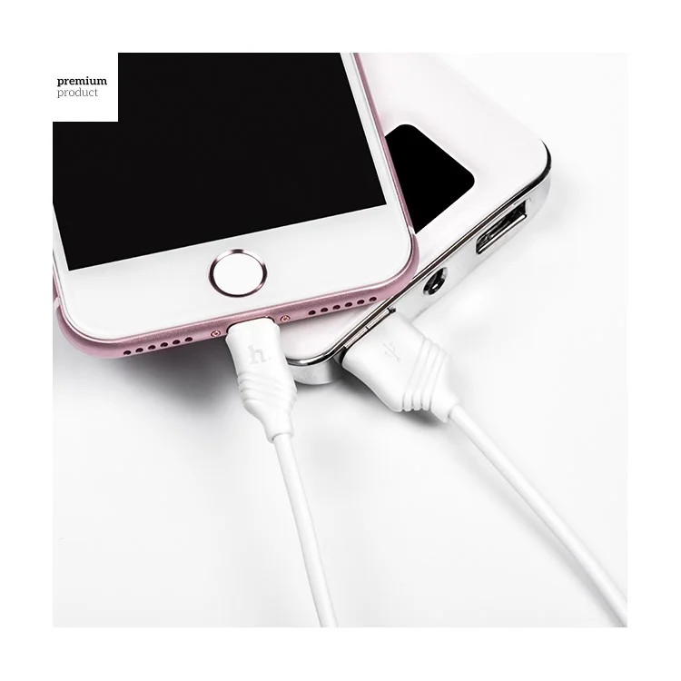 HOCO C13A Wall Charger Adapter with Micro USB Cable Kit for Samsung Huawei Sony - US Plug