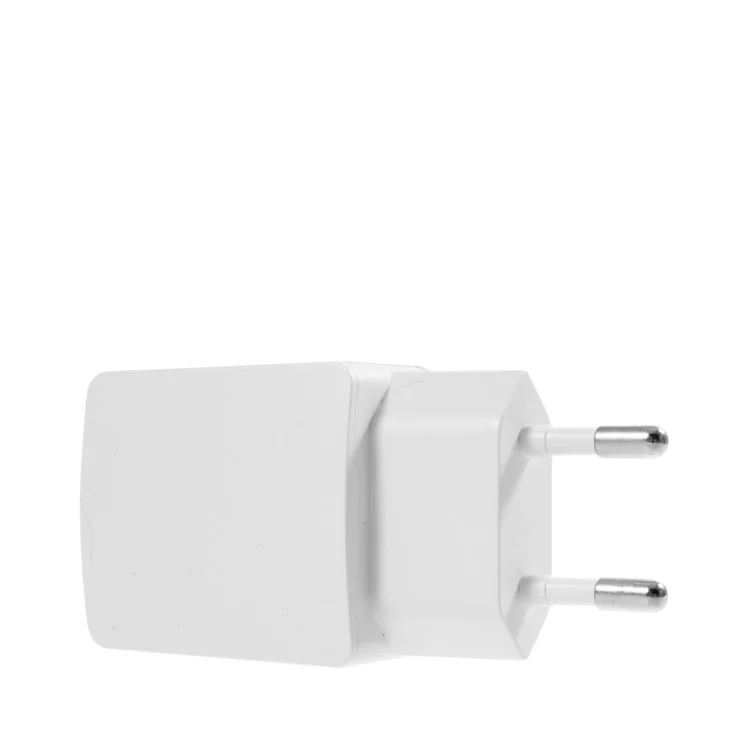 AMORUS NW01 2.1A Dual USB Travel Charger Adapter + Micro USB Cable for Samsung Galaxy S7/ Huawei Y5 (2017) Etc - EU Plug