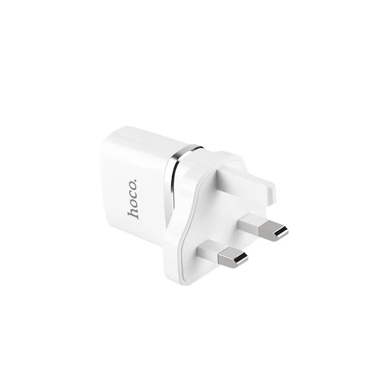 HOCO C11B Wall Charger Adapter with Micro USB Cable Kit for Samsung Huawei Sony - UK Plug