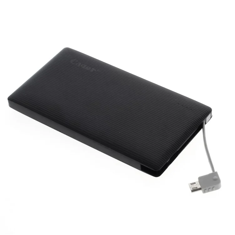 CAGER S6 Ultra Thin 4000mAh 1.5A Power Bank Backup Battery for iPhone Samsung HTC - Black