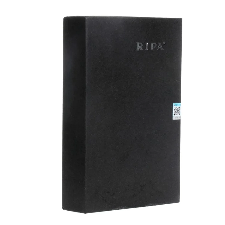 RIPA R5-MAX 6W 10000mAh Dual USB 4 Pieces Solar Panels Battery Charger Power Bank with Front Flip Cover