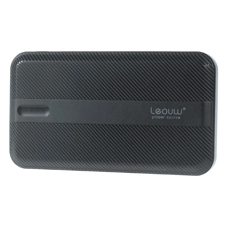 LEYOU LE-350 10000mAh External Power Bank Charger for iPhone iPod Samsung HTC LG Pokemon Game - Black