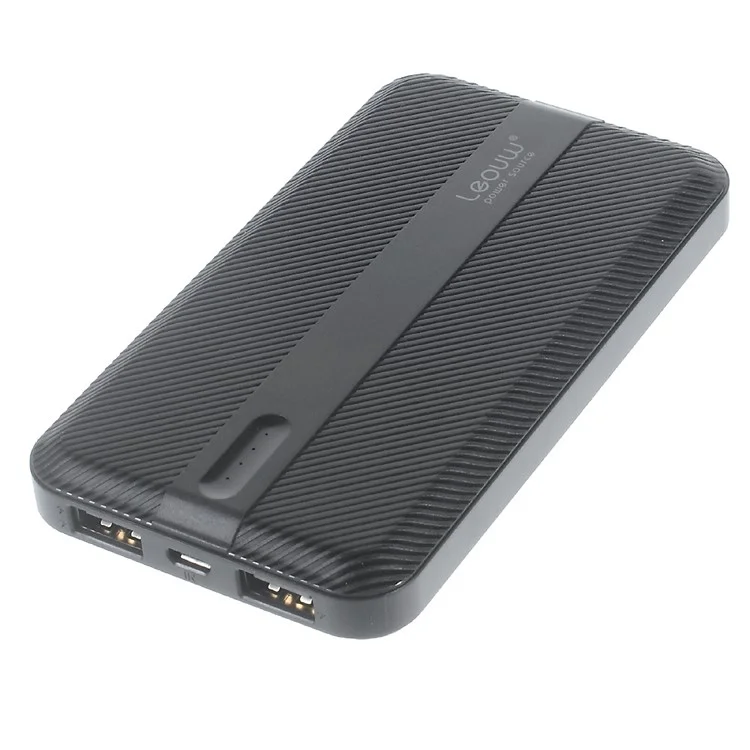 LEYOU LE-350 10000mAh External Power Bank Charger for iPhone iPod Samsung HTC LG Pokemon Game - Black