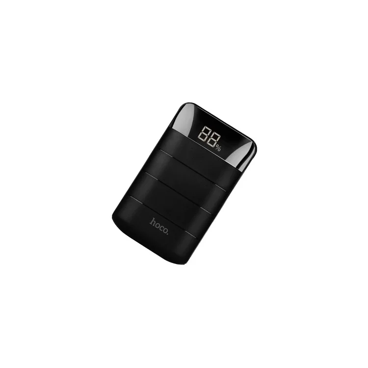 HOCO B29-10000 Domon Dual USB 10000mAh Power Bank - Black