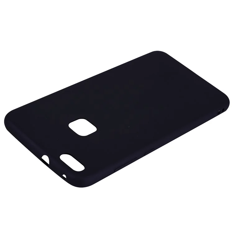 Pour Huawei P10 Lite Matte Anti-fingerprint TPU Téléphone Case - le Noir