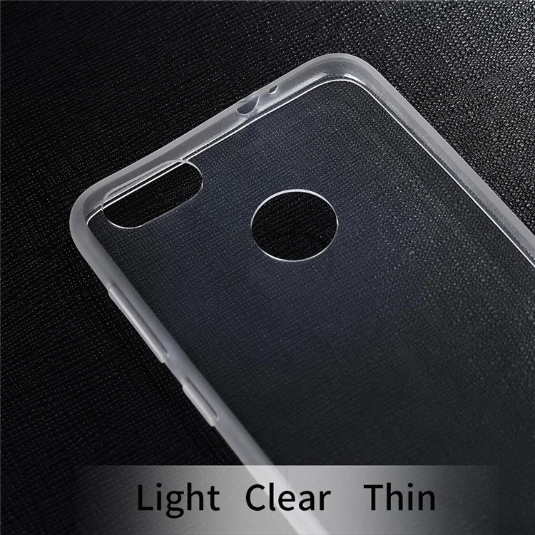X-LEVEL Anti-slip Crystal Clear TPU Case for Huawei Y7 Prime / Enjoy 7 Plus- Transparent