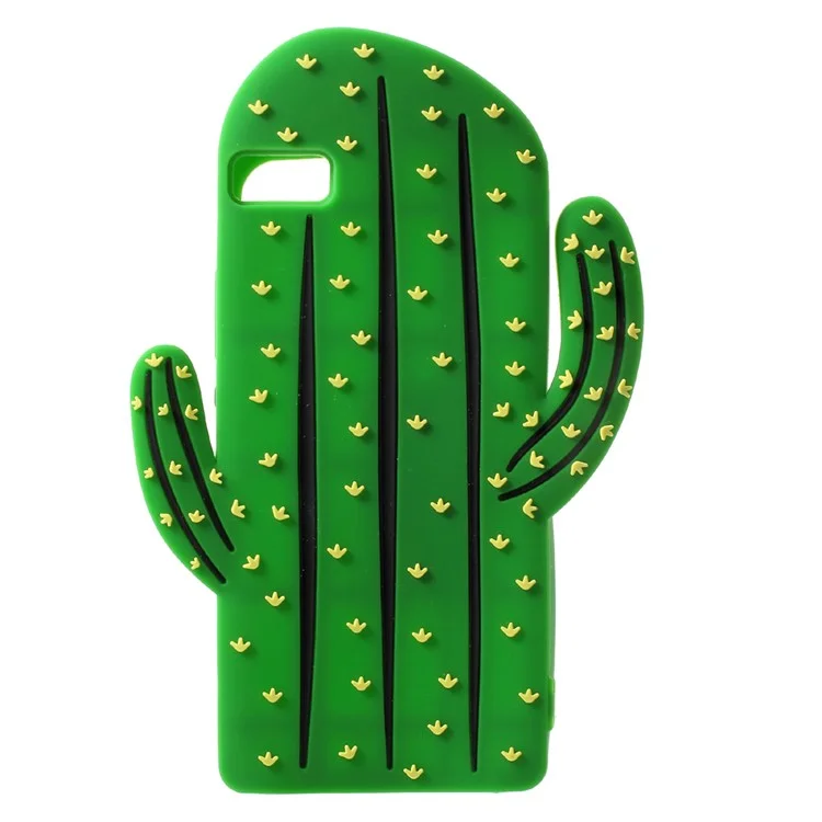 3D Cactus Pattern Silicone Back Phone Case for Huawei P8 Lite (2015)