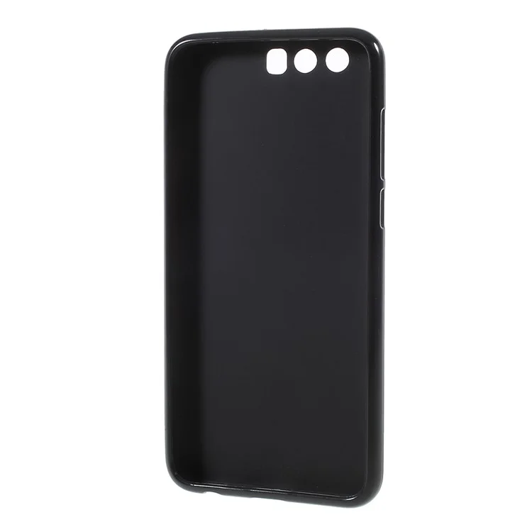 Matte Anti-scratch TPU Phone Case for Huawei Honor 9 - Black