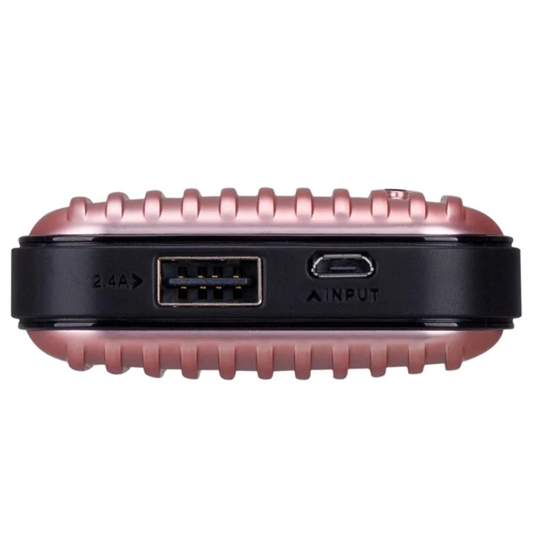 MOMAX Ipower Go Mini+ 10000mAh 2.4A Suitcase Power Bank for iPhone iPad Pokemon Game - Rose Gold Color