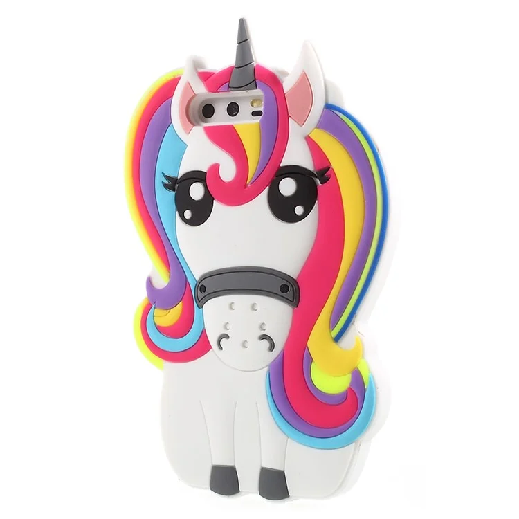 Lovely 3D Unicorn Silicone Back Phone Case for Huawei P10